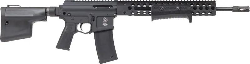 16" 10RD Optic-Ready Troy Pump AR Sporting Rifle .300 BLK