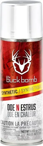 Synthetic Doe Estrus Deer Lure Aerosol - 6.65 oz Buck Bomb