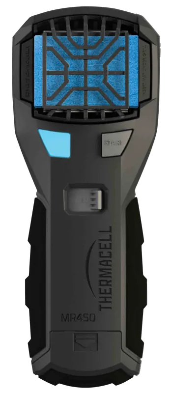 Thermacell MR450X Armored Portable Mosquito Repeller - 15 ft Range, 12-Hour Protection, Odorless, Black