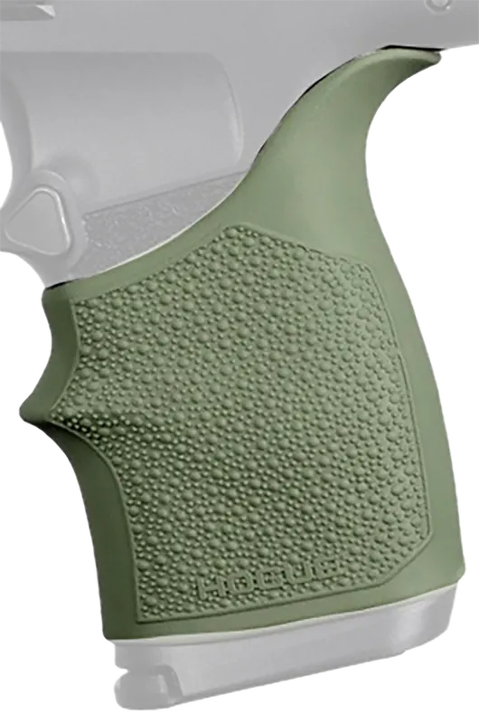 Hogue 18711 Handall Beavertail Grip Sleeve - OD Green Rubber