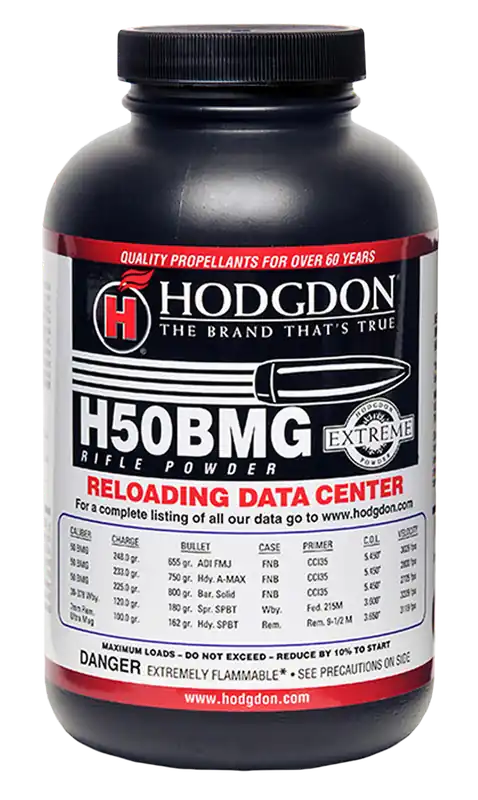 Hodgdon Extreme H50BMG Rifle Powder - 1 lb Canister