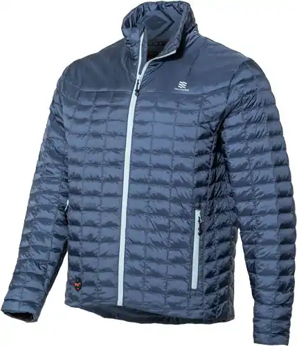 Men's Mobile Warming Backcountry Jacket - Blue, Large