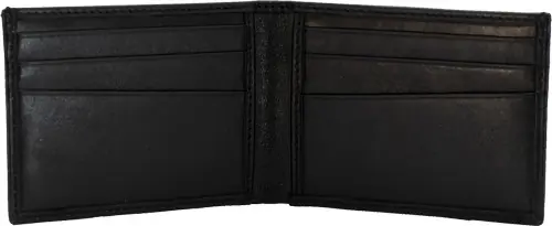 Men's Black Cameleon S&W Front Pocket Bi-Fold Wallet