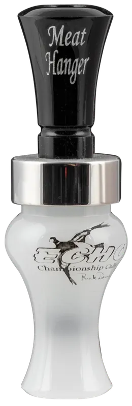 Echo Calls 79010 Double Reed Mallard Duck Call - Black/Pearl Acrylic