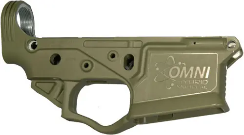 ATI Omni Hybrid AR15 Stripped Lower Receiver Polymer Green