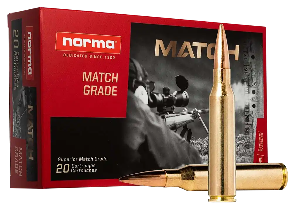 Norma Ammunition 338 Norma Mag 300gr Golden Target Match - 20 Rounds per Box