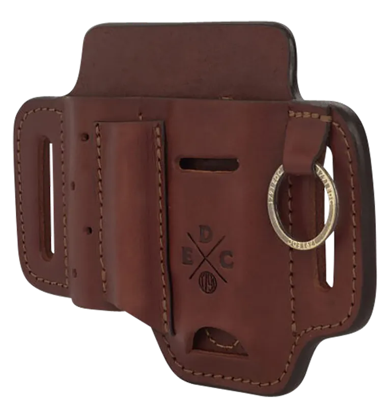 1791 Gunleather EDC Chestnut Leather Belt Slide Holster Ambidextrous