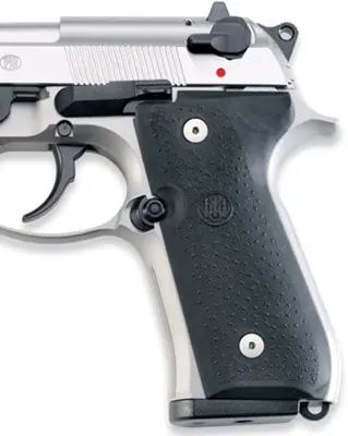 Black Beretta 92/96 Rubber Grip Panels