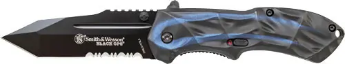 3rd Gen Black Ops Blue Handle Magic Assist Knife