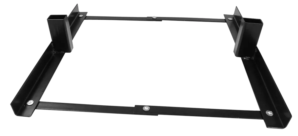 Adjustable Black Metal Target Stand - Birchwood Casey 49020 Scissor Design