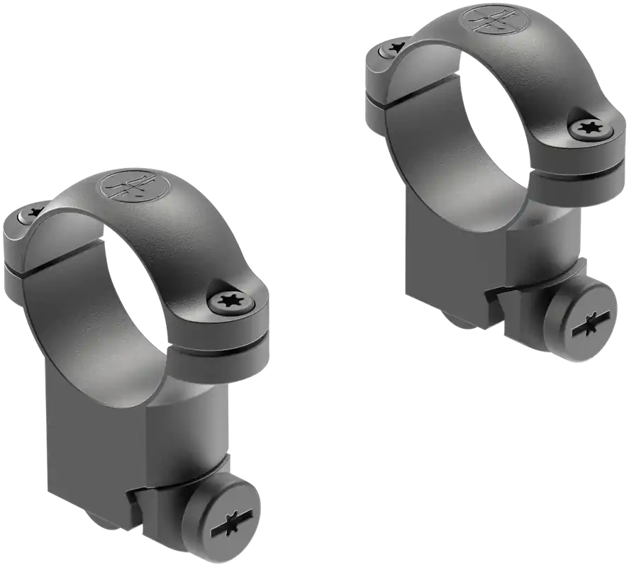 Leupold 49952 Matte Black Ringmounts for Ruger M77 - 1" High