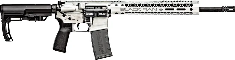 Black Rain Ordnance 300BLK 16" Fusion Rifle - White/Brown, 30-Round Capacity