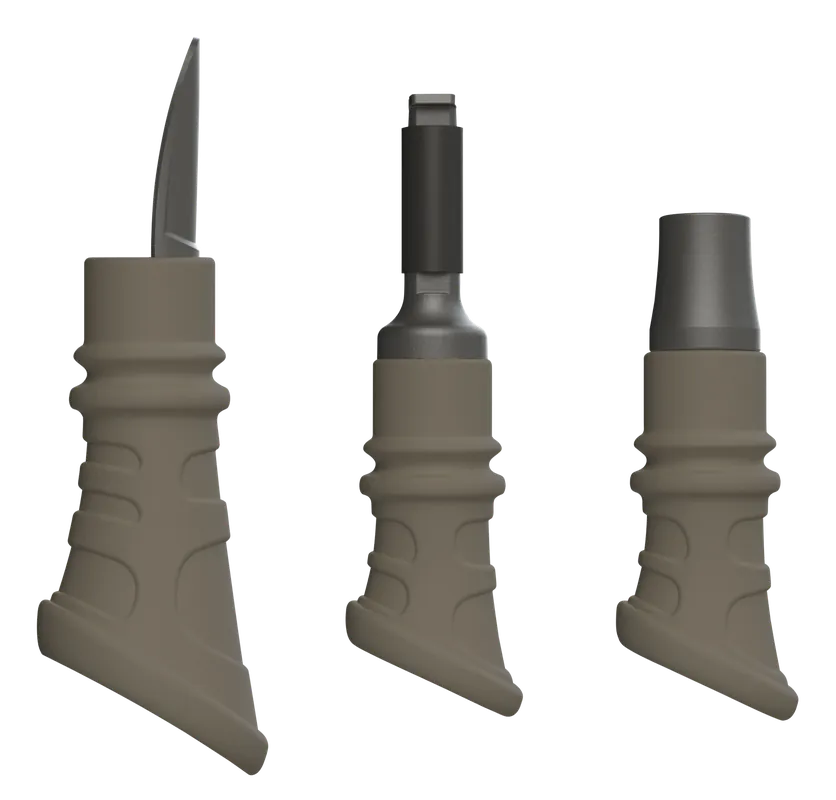 Foxpro Furtaker Combo Pack: Single Reed Predator with Coyote and Prey Sounds 3-PC