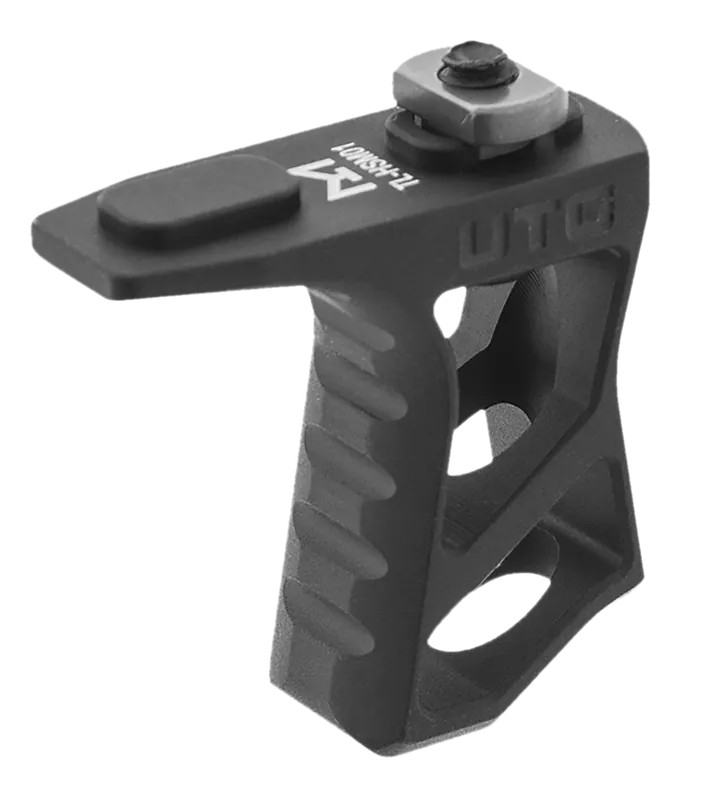 Leapers TLHSM01 Ultra Slim Black Aluminum Handstop