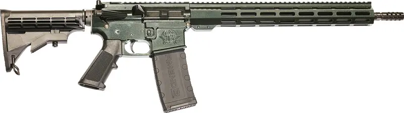 NITRIDE BBL HUNTER GREEN FINISH GLFA AR15 GALAXY .223 WYLDE 16"