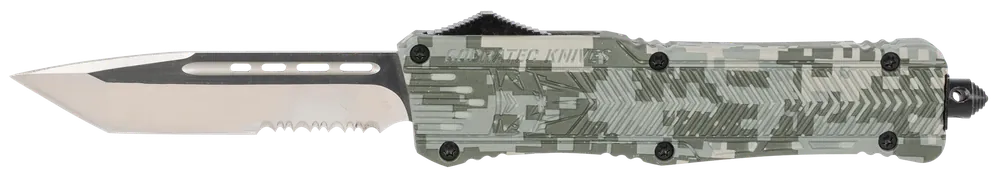 CobraTec Knives CTK-1 Large OTF Tanto Blade with Army DigiCamo Handle