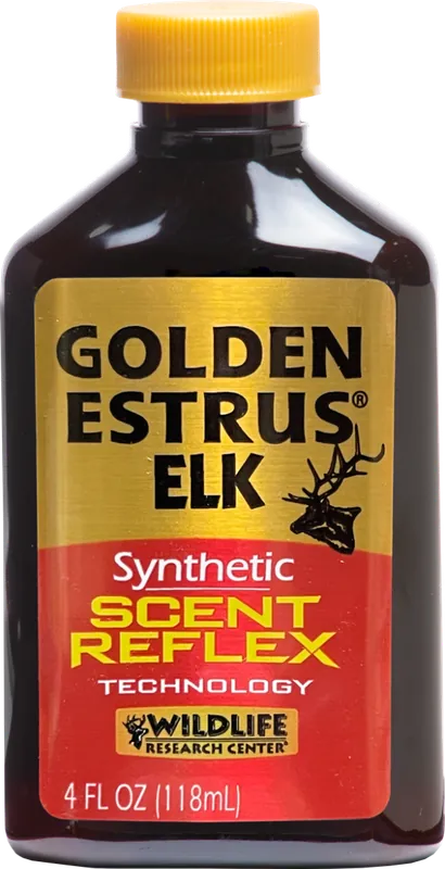 Synthetic Elk Estrus Scent 4 oz Bottle for Wildlife Research