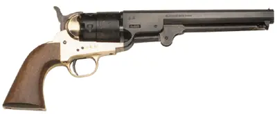 1851 Navy .36 Caliber Brass/Traditions Black Powder Revolver 7.375"