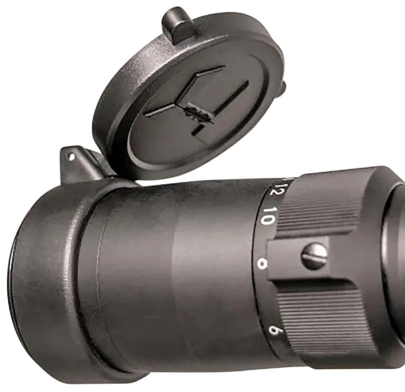 Huskemaw Optics Blue Diamond 50mm Flip-Up Lens Caps for 5-20x50mm Scope