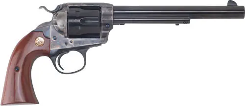 Cimarron SAA Bisley 38/357 with 7.5" Barrel in Blued Walnut Finish