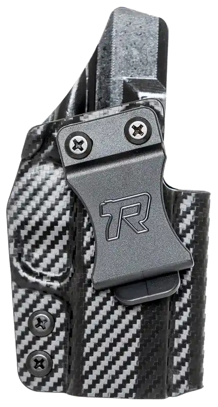 Rounded Gear Kydex IWB Holster for Sig P365 - Right Hand Belt Clip, Black