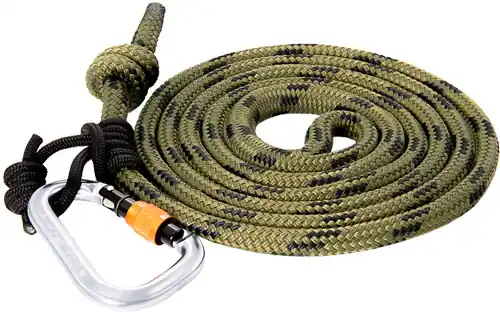 Carabiners & Prusik Cord with 11mm Lineman Belt