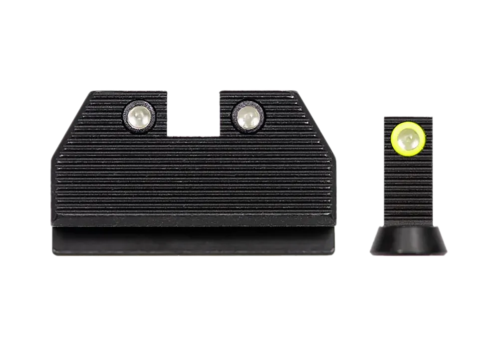 CZ-USA Optics Ready Stealth Series Night Sights - Green Tritium Front & Rear