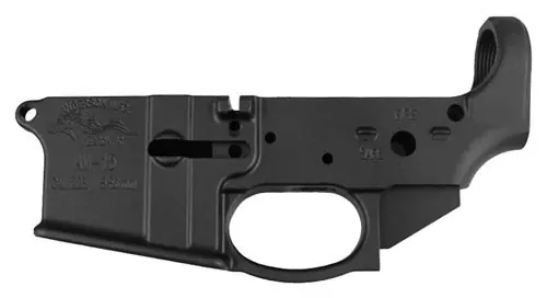 Anderson AR-15 Stripped Lower Receiver - Aluminum Black