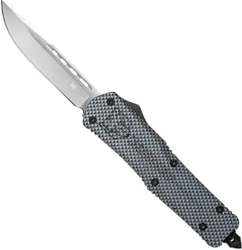 COBRATEC FS3 OTF Carbon Fiber 3" D2 Drop Point Knife