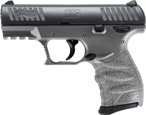 Walther CCP M2 9mm Tungsten Gray 3.54" FS 8-Round