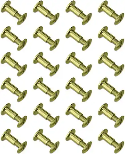 24-Pack GrovTec Brass Chicago Screws