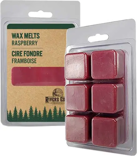 Raspberry Scented Wax Melts for Candle Warmer - 2.5oz Rivers Edge
