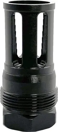 Nitrided 5/8x24 Flash Hider - Black Wolfpack Armory Night Howler