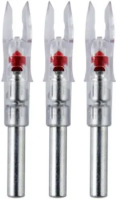 X-Series Red 3-Pack Nocturnal Lighted Nock