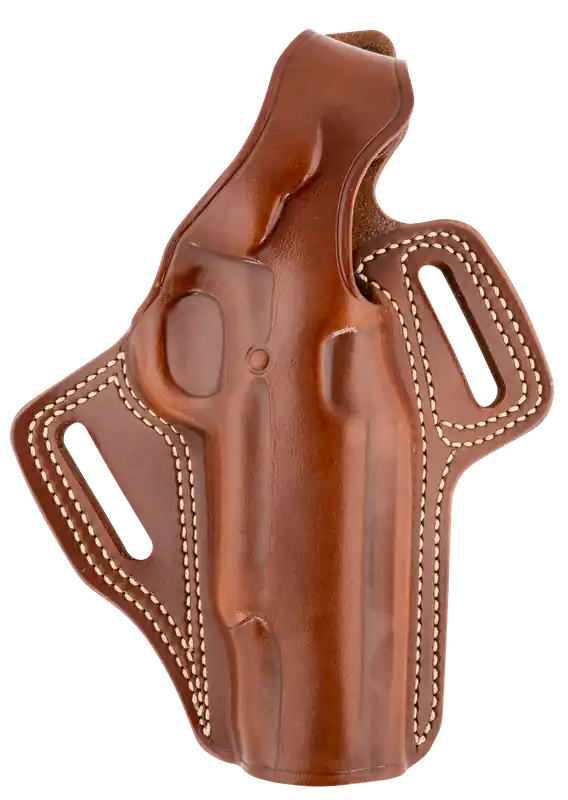 Galco FL212R Fletch Tan Leather OWB Belt Slide Holster for 1911 - Right Handed