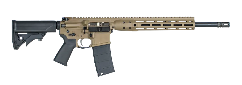 LWRC ICDI 300 Blackout Rifle, 16" Barrel, FDE Finish, 30+1 Capacity, Optics Ready