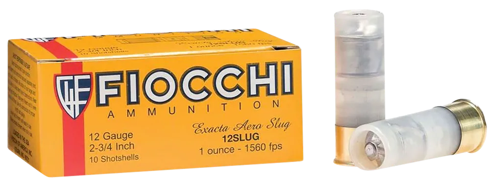 Fiocchi Aero Extrema 12 Gauge Rifled Slug - 10 Box/8 Case
