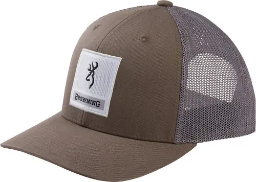 BACK SQ BCKMK PATCH PEWTR OSFMBROWNING CAP PROWLER MESH SNAP