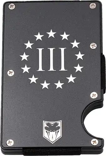 COBRATEC RFID Aluminum Wallet & Money Clip - 3%