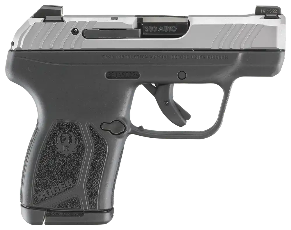 Ruger LCP Max .380 ACP Pistol - 10+1 Capacity, 2.80" Barrel, Black/Stainless Finish