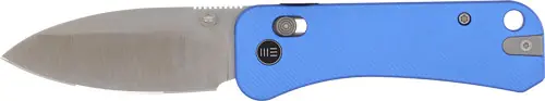 Blue Aluminum/Satin Crossbar Lock Knife - Banter 2, 2.87" Blade