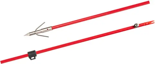 Fiberglass Bowfishing Arrow with Piranha Point XT Cajun