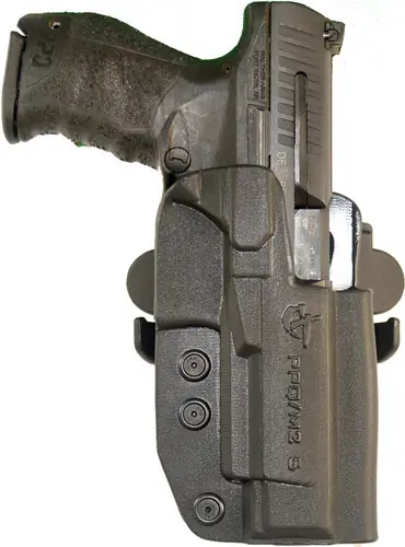 Comp-Tac International RH OWB Belt/Paddle Holster for Walther PPQ M2 5" Black