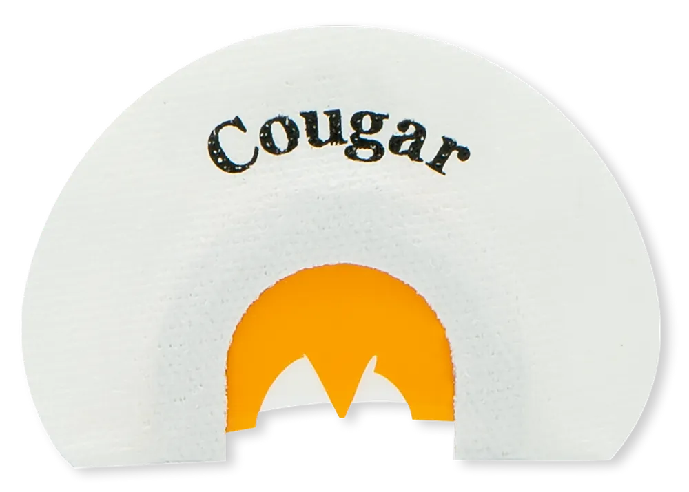 Cougar Diaphragm Call: Rolling Thunder TC004-COUG 3 Reed Bat Wing for Turkey Attraction