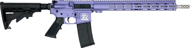 16" Stainless Steel Barrel Wild Orchid GLFA AR-15 Rifle .223 Wylde