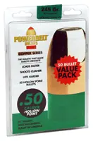 CVA PowerBelt Bullets HP .50 Caliber 245gr - 50 Count