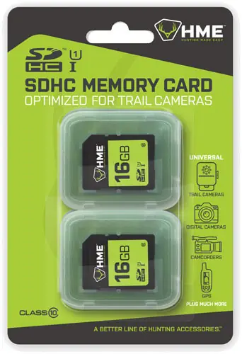 HME 16GB SD Memory Card 2-Pack