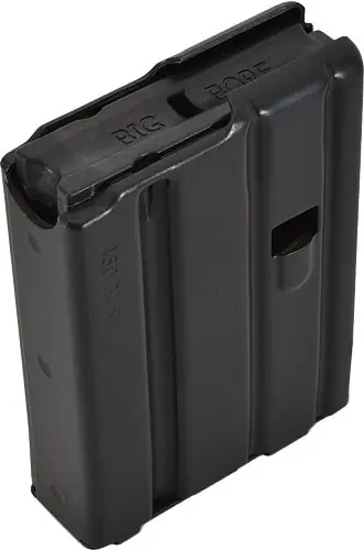 4th Gen Black AR15 D&H Tactical Magazine with Laser Logo for 450 Bushmaster