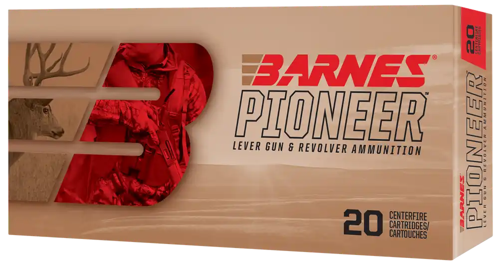 Barnes Pioneer 44Mag 225gr XPB Ammunition - 20 Rounds per Box