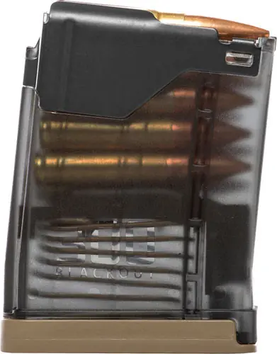 10-Round Translucent Smoke Lancer Magazine for AR-15 - 300BLK L5AWM